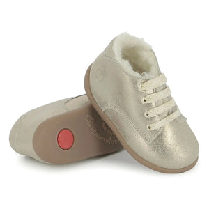 Pom d'Api - Botines Stand Up Derby Pelo | Oro