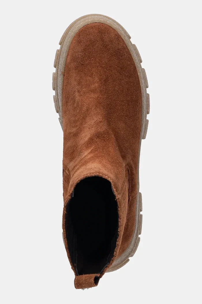 Botines Chelsea de terciopelo Genepi de Weekend Max Mara
