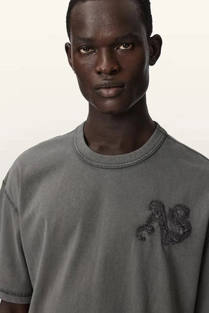 Camiseta de algodón para hombre INSIGNIA de AllSaints
