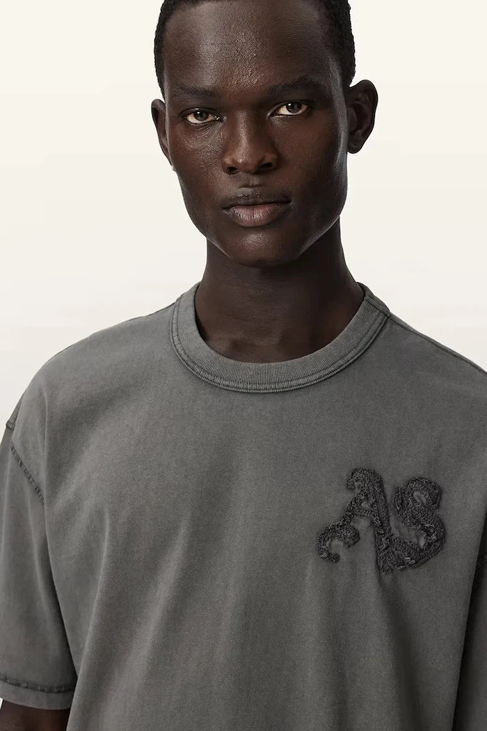 Camiseta de algodón para hombre INSIGNIA de AllSaints