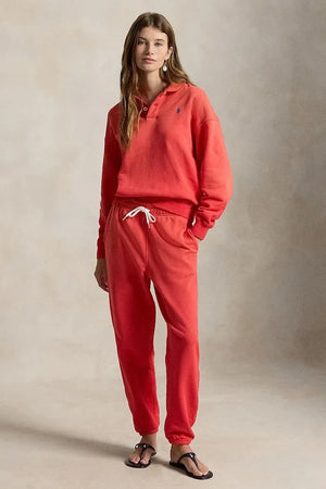 Pantalón de chándal de algodón para mujer Polo Ralph Lauren