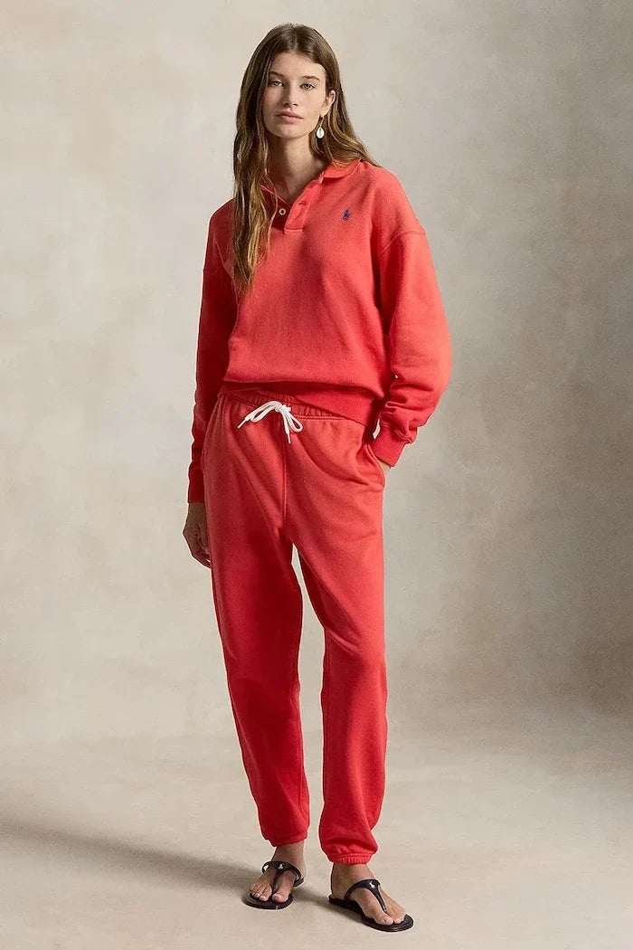 Pantalón de chándal de algodón para mujer Polo Ralph Lauren