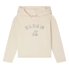 Bonpoint - Sudadera con capucha de algodón orgánico Carmine | Chalk