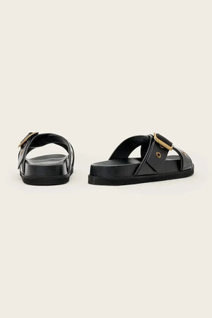 Sandalias planas estilo cowboy Suki de cuero de AllSaints