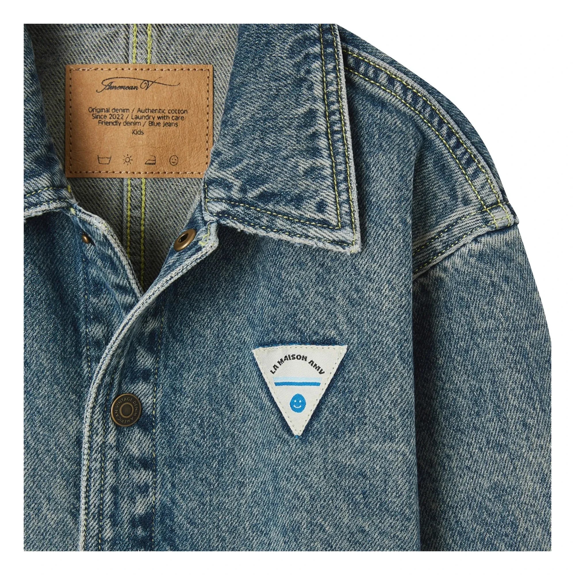 American Vintage - Chaqueta vaquera Joybird | Vaquero lavado a la piedra