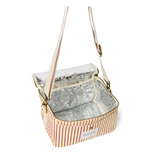 Studio Noos - Bolsa refrigerante a rayas | Amarillo pálido