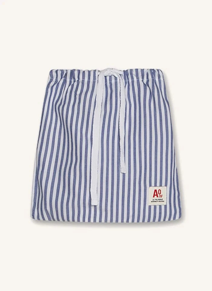 AO76 - Le Pajama Pantalón Rayado | Azul Claro
