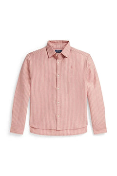 Camisa de lino Polo Ralph Lauren para niños