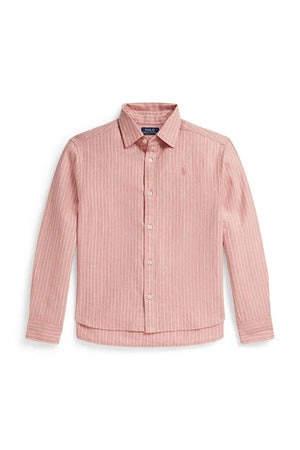 Camisa de lino Polo Ralph Lauren para niños