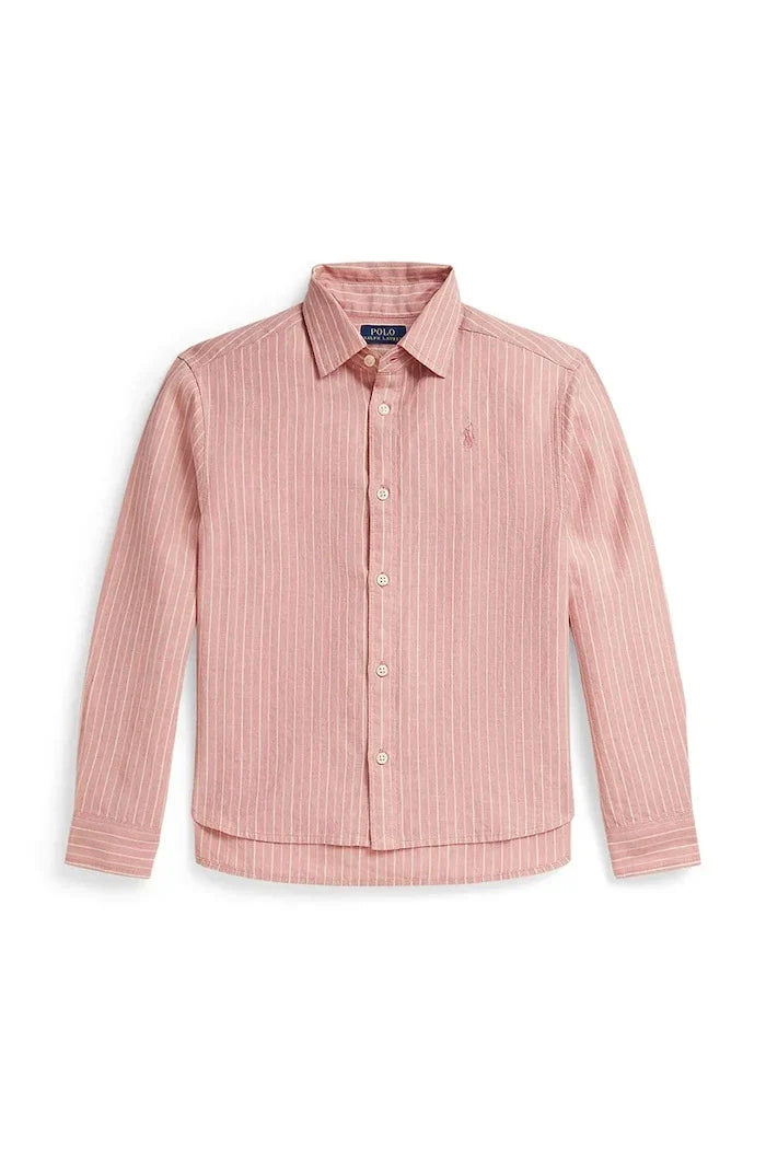 Camisa de lino Polo Ralph Lauren para niños