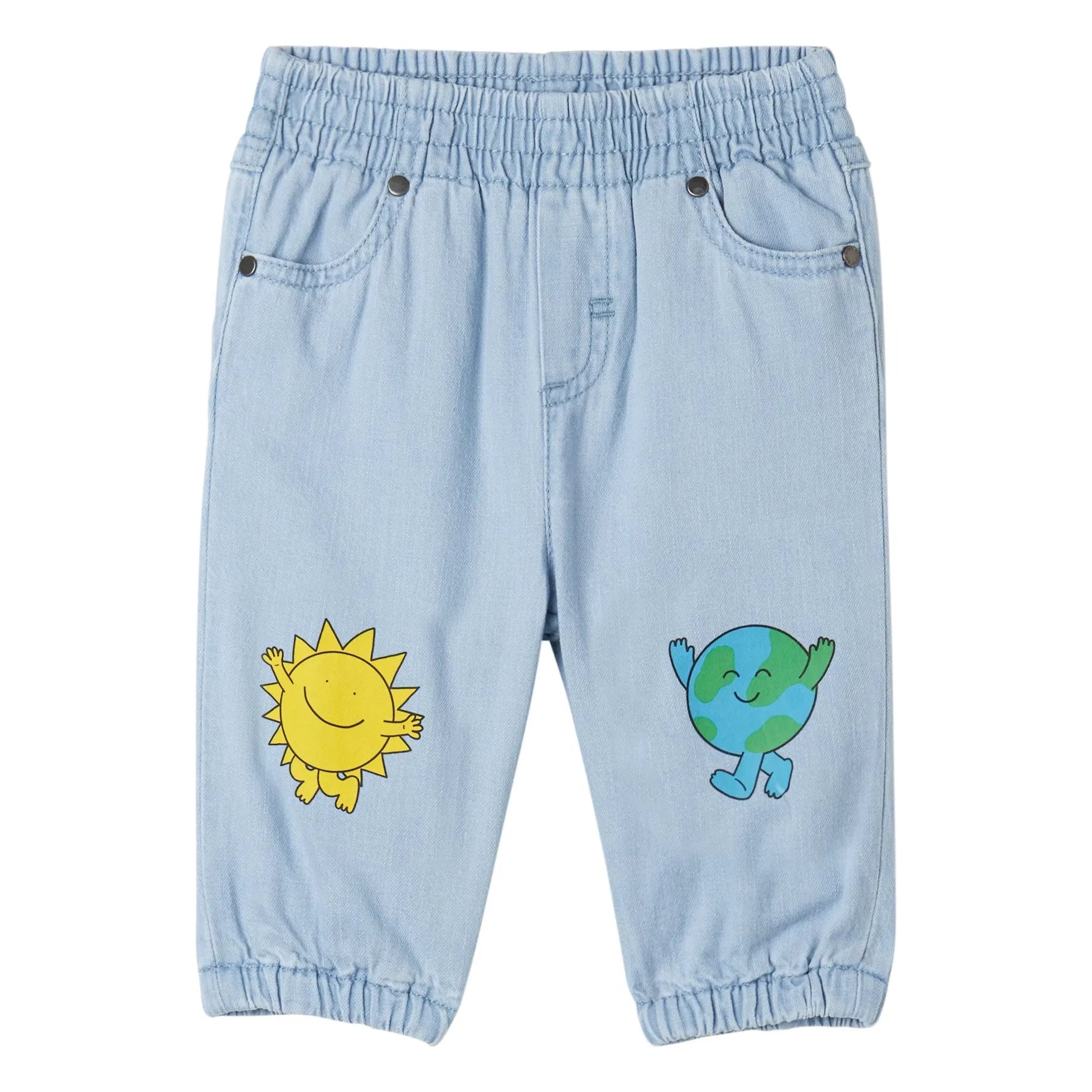 Stella McCartney Kids - Pantalones vaqueros Soleil | Vaquero claro
