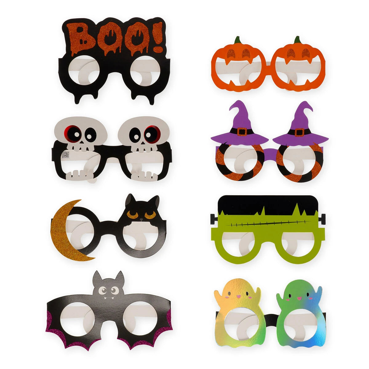 Legami - Juego de 8 Pares de Gafas de Papel