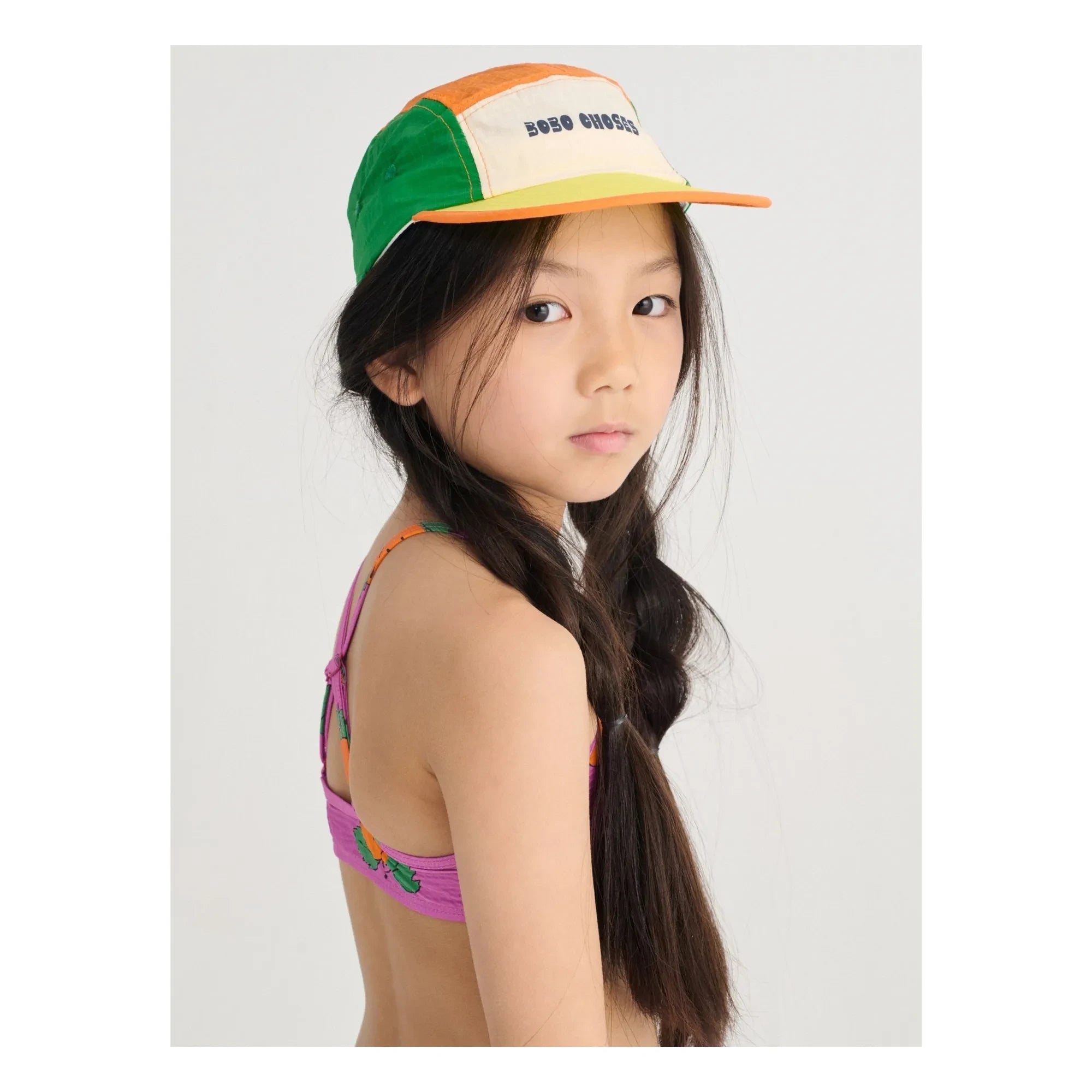 Bobo Choses - Gorro con bloques de color | Naranja