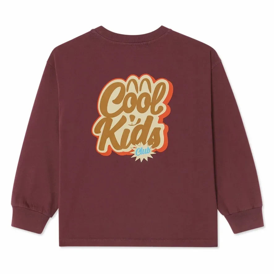 American Vintage - Camiseta Fizvalley Cool Kids | Berenjena