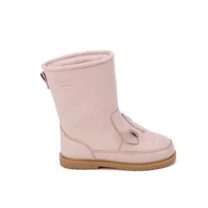 Donsje - Botas de unicornio de peluche Wadudu Special | Rosa empolvado