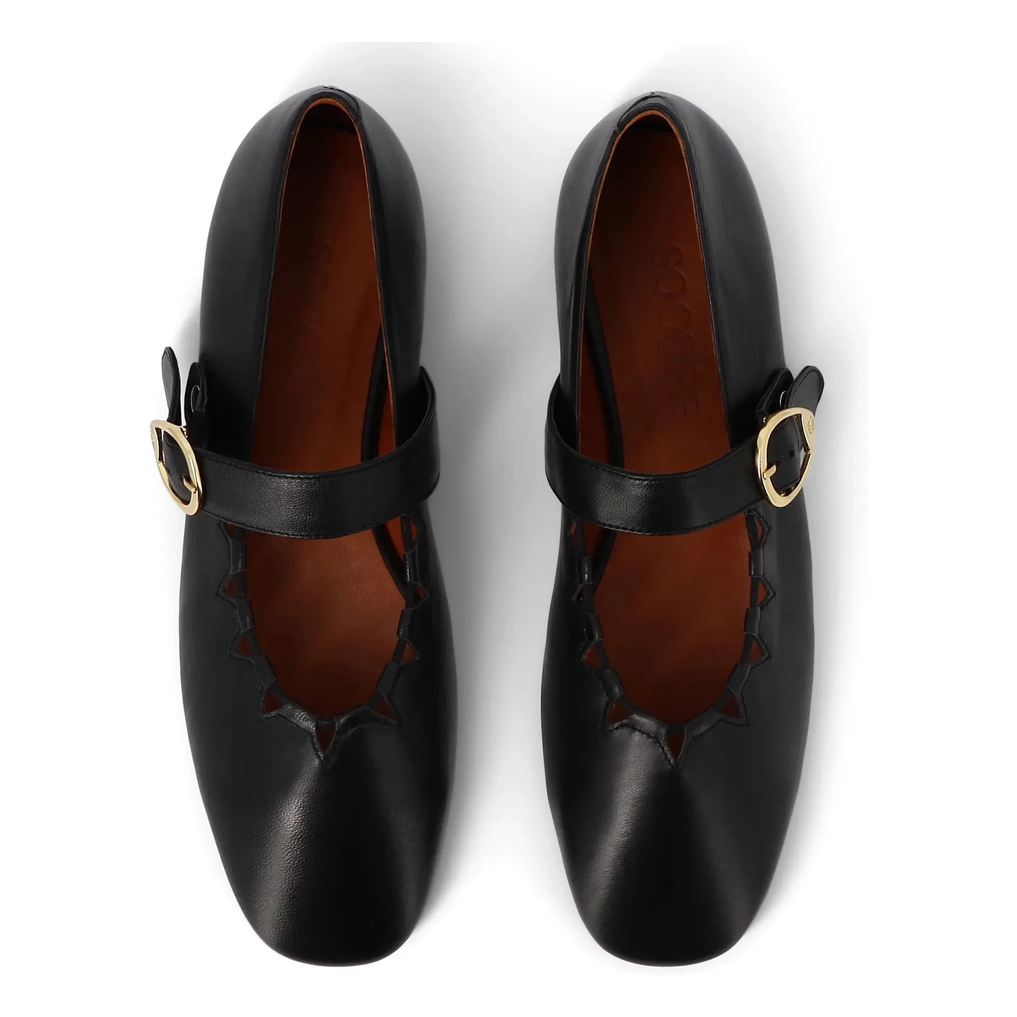 Socque Paris - Bailarinas Ginger | Negro