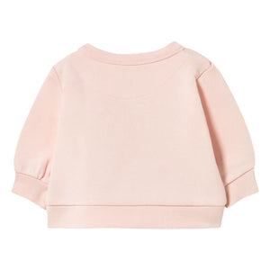 Tinycottons - Jersey Perro Tiny 26 Algodón Orgánico Bebé | Rosa Pálido