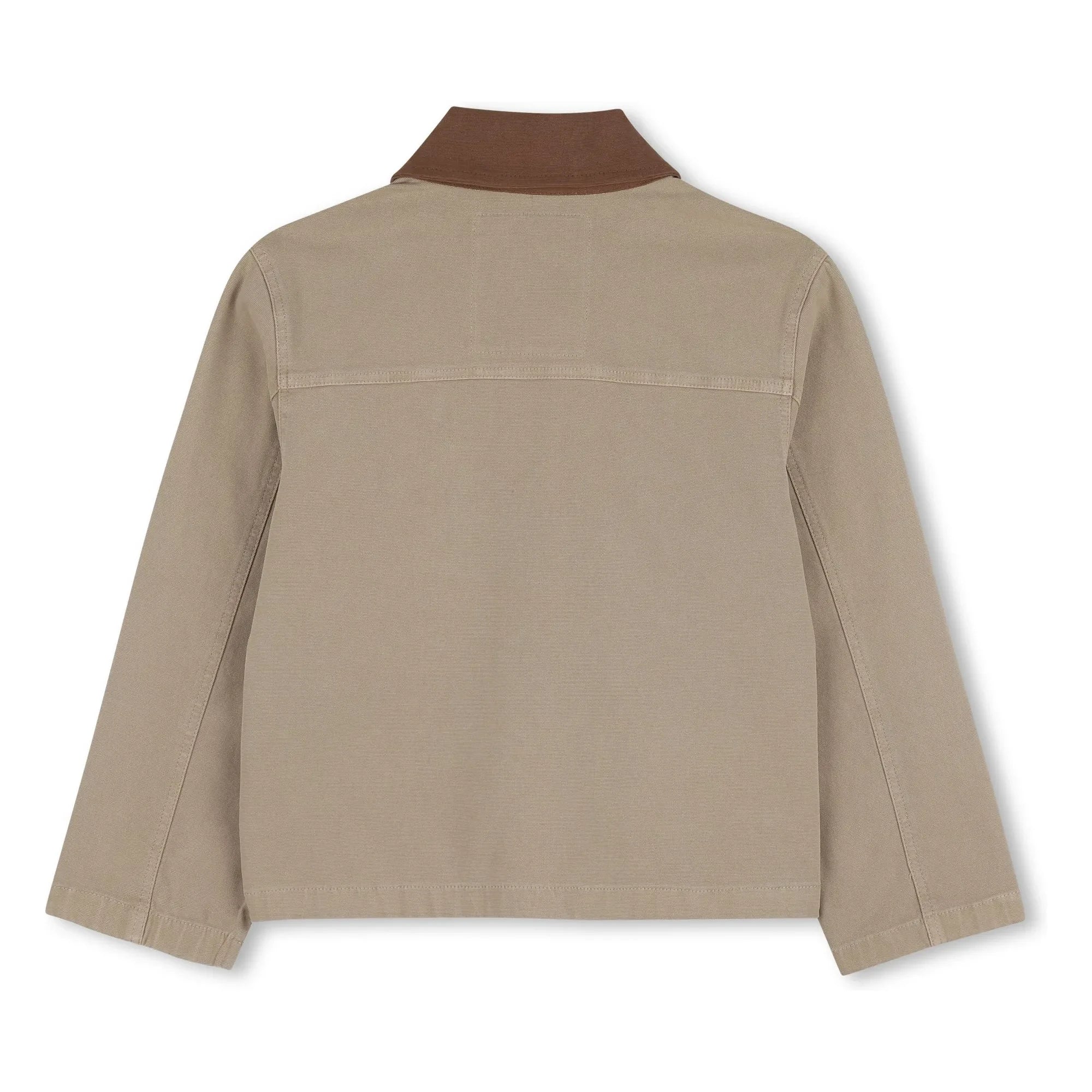 Zadig & Voltaire - Chaqueta de trabajo con cuello en contraste | Beige