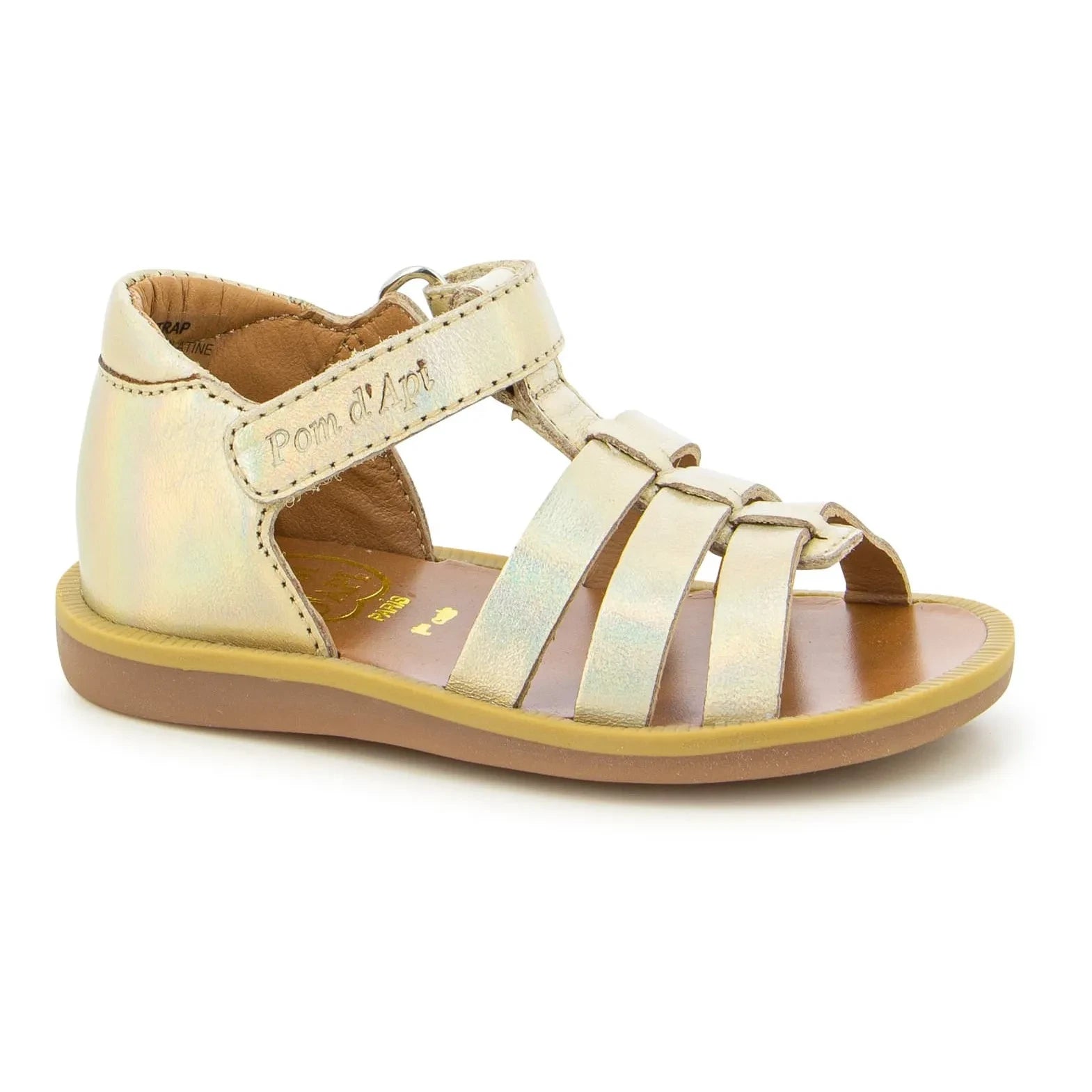 Pom d'Api - Sandalias Poppy con tiras | Dorado