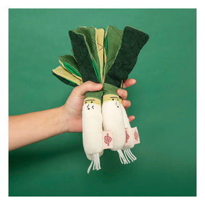 The Furry Folks - Juguete excavador de cebolla verde | Verde