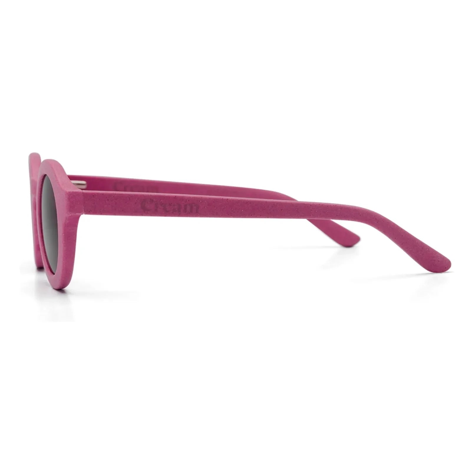 Cream - Gafas de sol redondas | Rojo frambuesa
