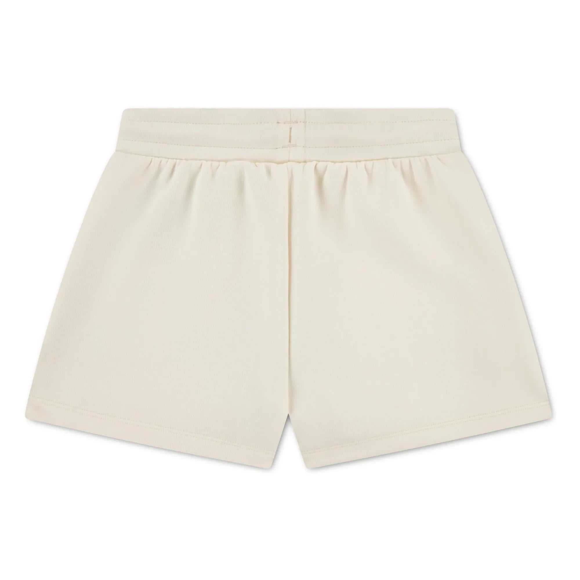Lacoste - Pantalón corto de chándal de algodón orgánico L | Amarillo pálido