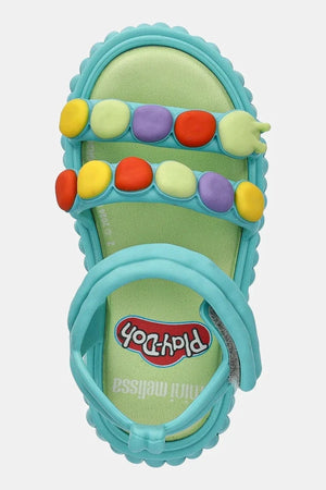 Melissa CREATE + PLAY DOH Sandalias para Niños