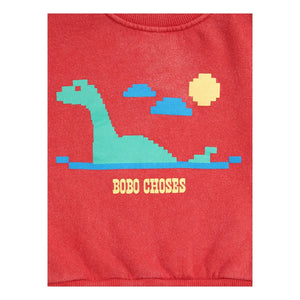 Bobo Choses - Sweat Lake Organik Pamuk Bebek | Kırmızı