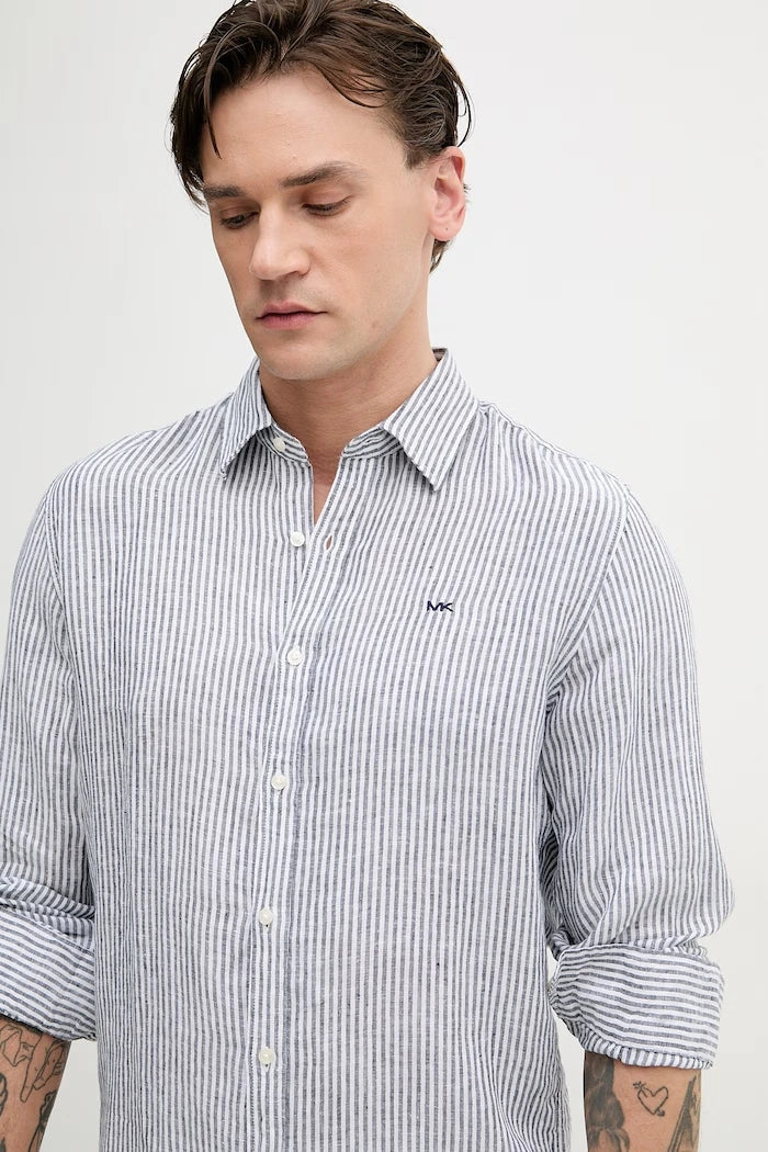 Camisa de lino Michael Kors para hombre