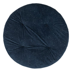 Nobodinoz - Alfombra de juegos de terciopelo acolchada | Azul noche