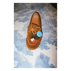 Zapatos Mocasín de Gamuza Toral - Nahua | Marrón