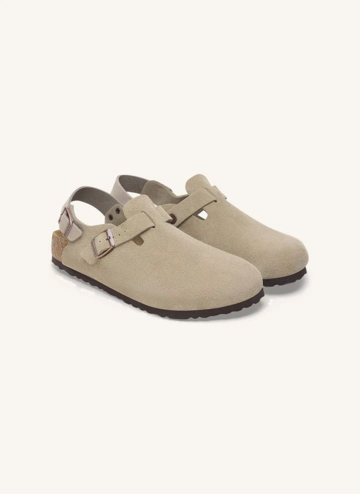 BIRKENSTOCK - Tokio Zuecos | Taupe marrón