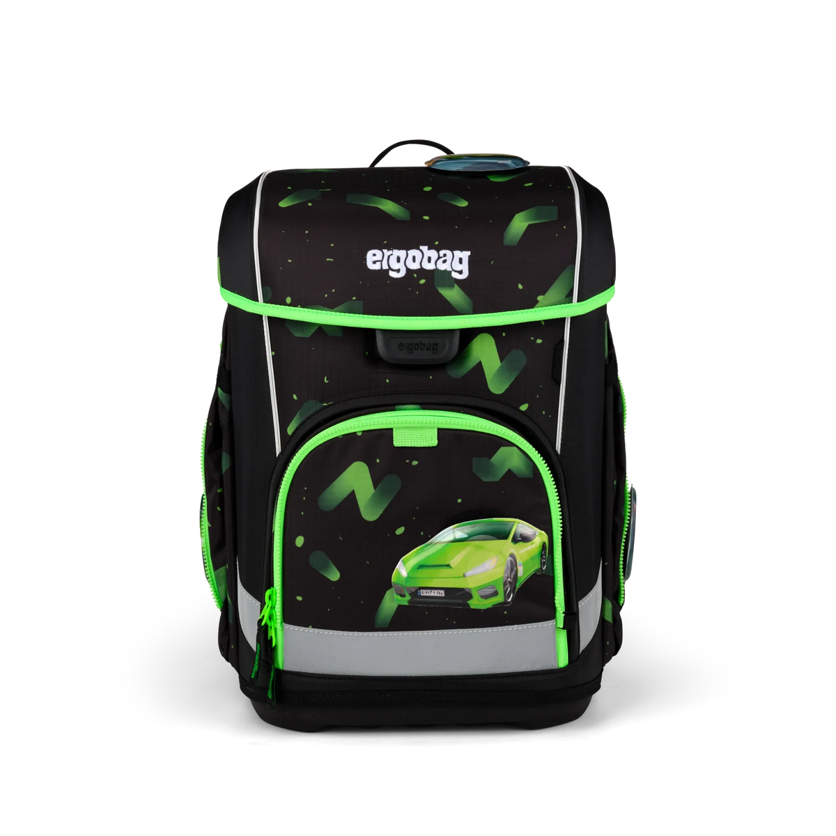 Ergobag - Set de Mochilas escolares cubo Beary Fast Lane