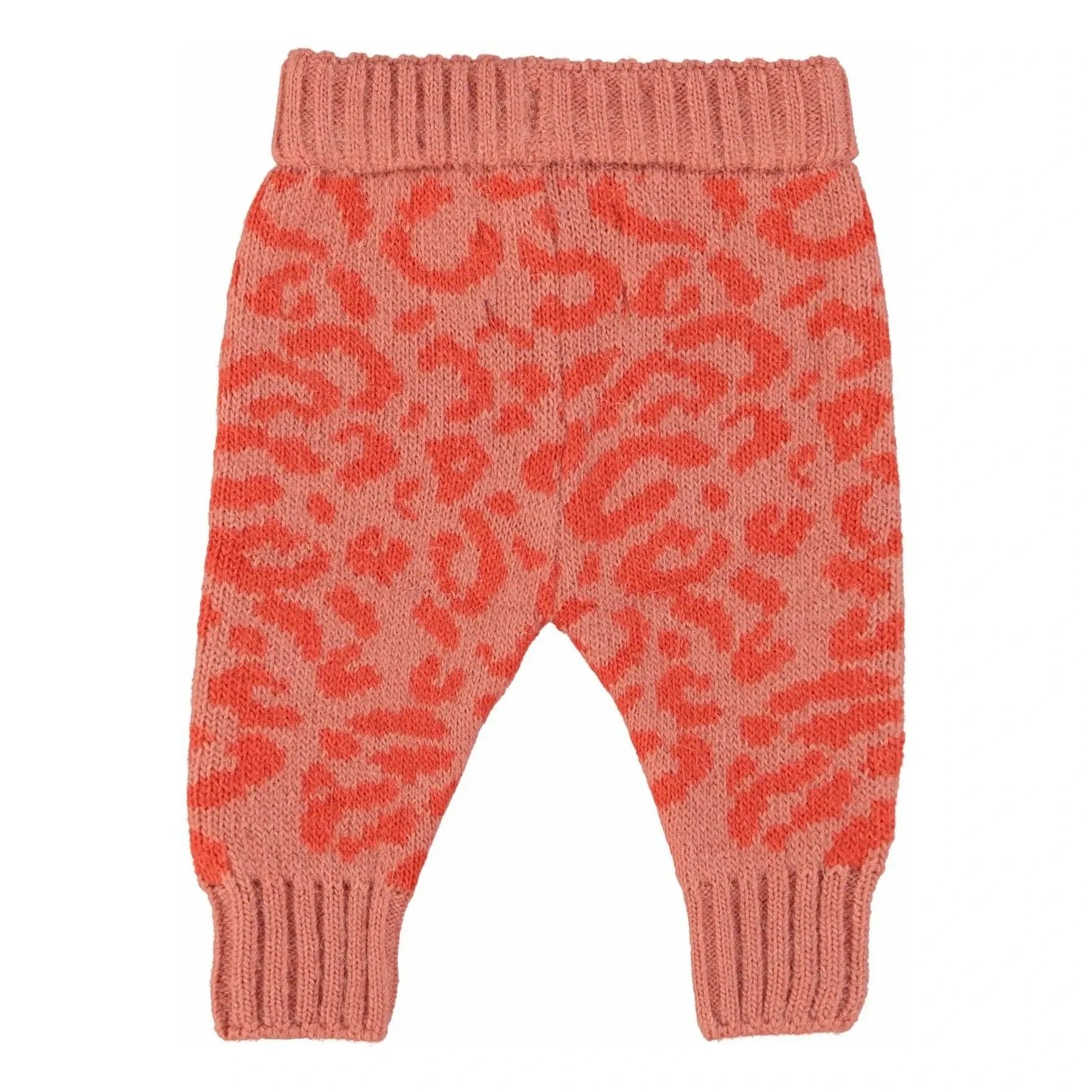 Piupiuchick - Leggings de lana Leopard | Rosa