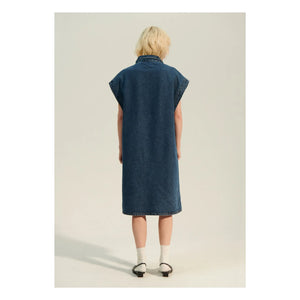 BELLEPIECE - Vestido Vaquero Zafra | Azul Oscuro