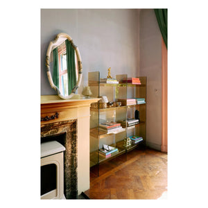 HKliving - Estantería acrílica | Verde oliva