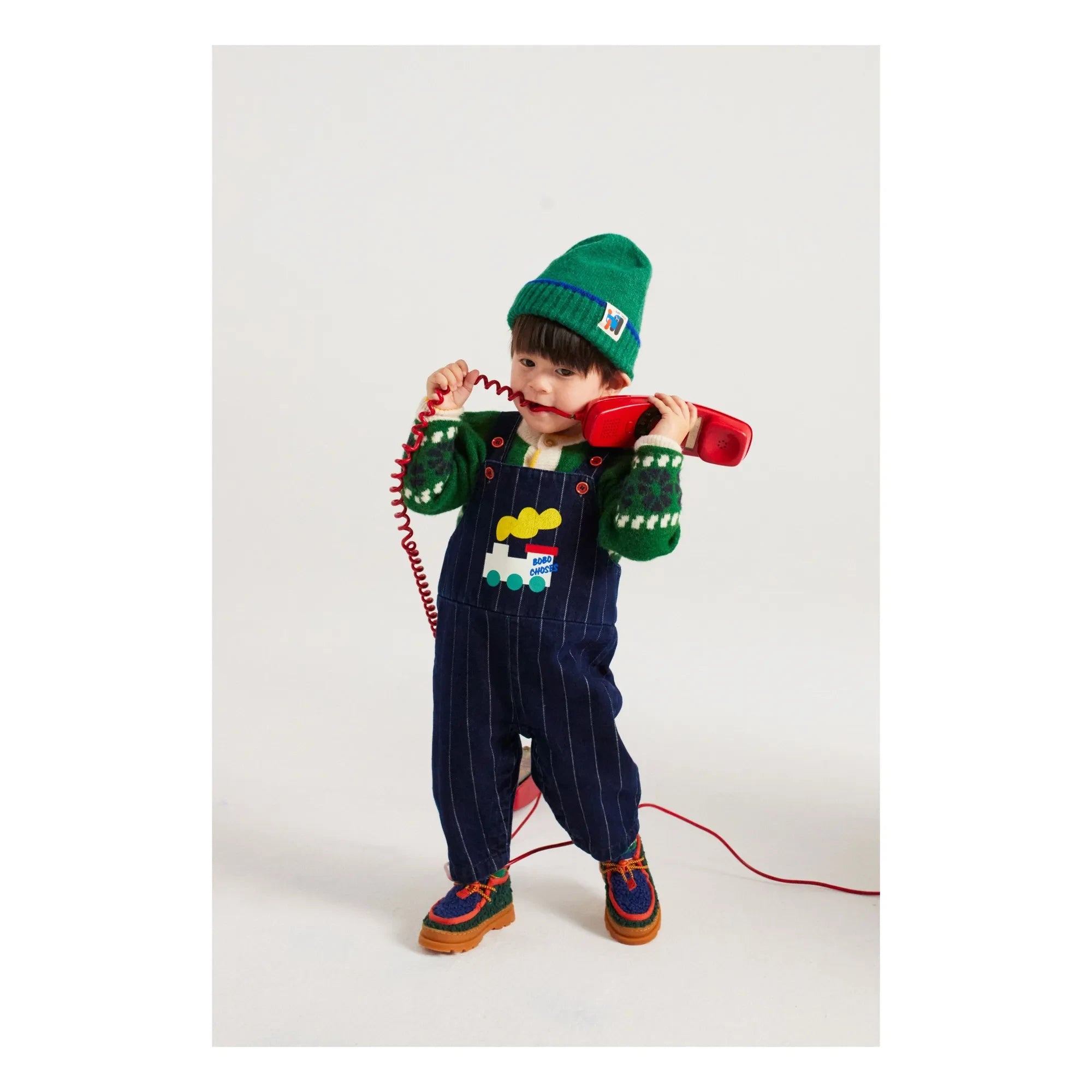Bobo Choses - Zapatos Derby de Estilo Sherpa Wallabee - Bobo Choses x Camper | Verde