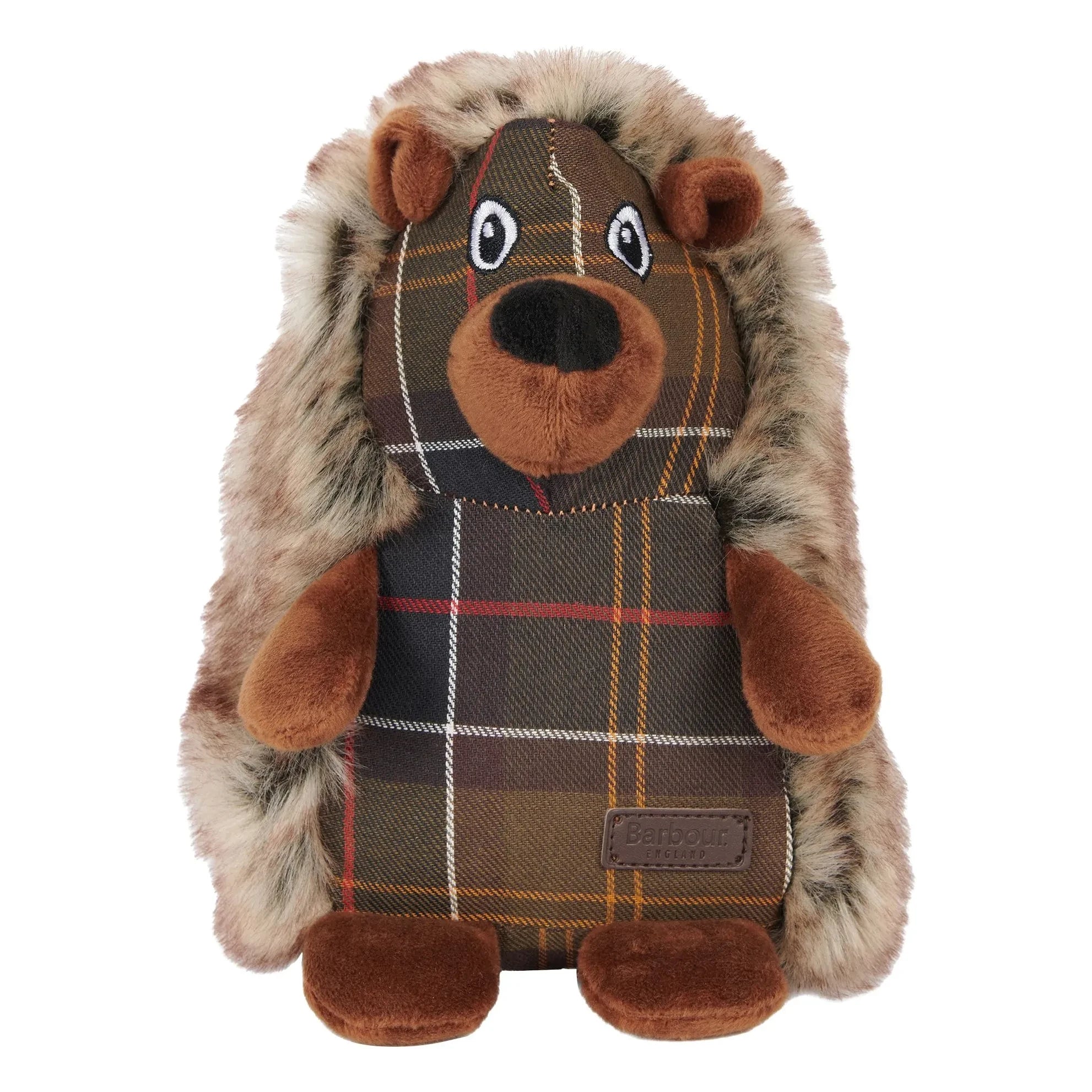 Barbour - Erizo de juguete para perros | Marrón