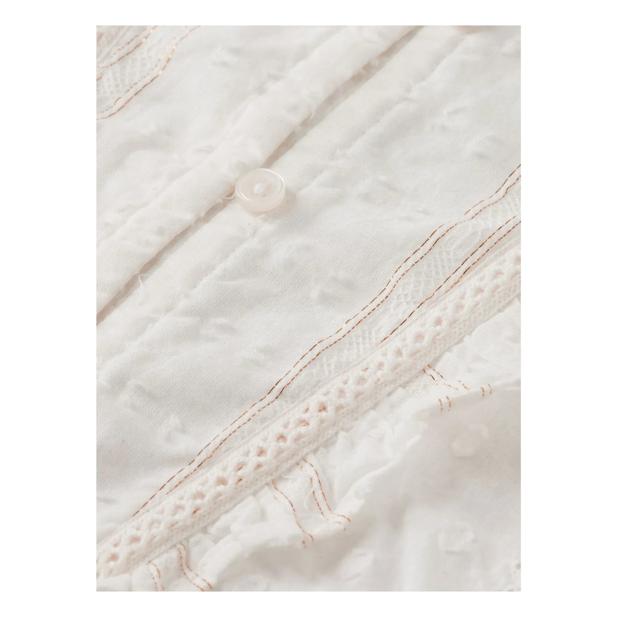 Scotch & Soda - Blusa con volantes | Crema