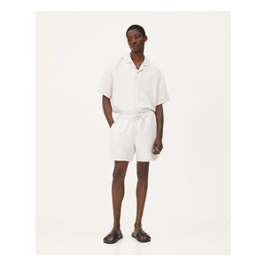 Noyoco - Shorts de lino Malibu | Gris claro
