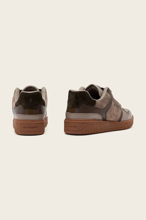 AllSaints Regan Plus Zapatilla Deportiva de Cuero de Perfil Bajo para Hombre