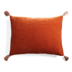 Funda de almohada de terciopelo de seda Le Monde Sauvage - Goa Tera