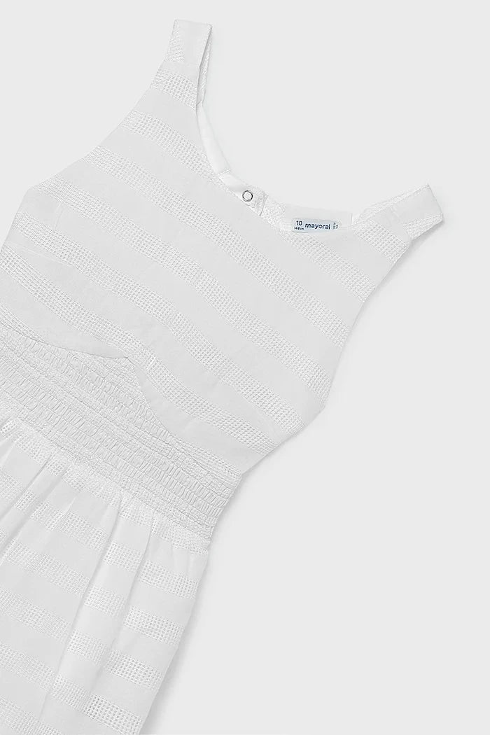 Vestido de algodón para niña Mayoral