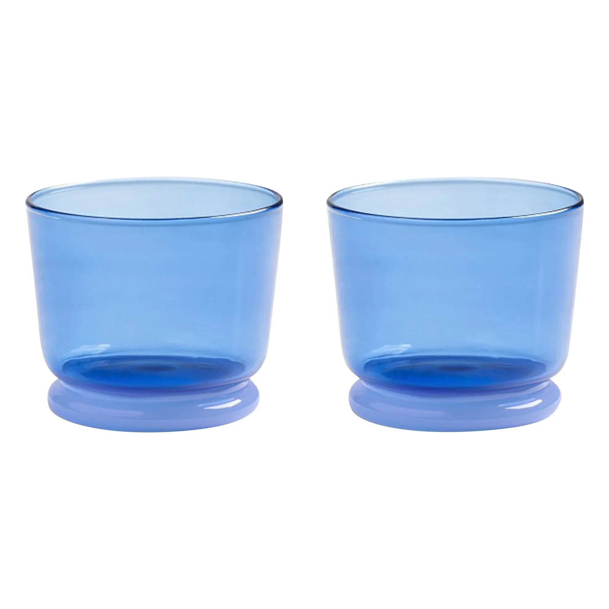 &Klevering - Vasos Dew - Juego de 2 | Azul