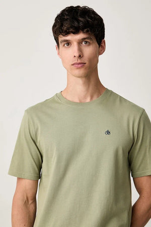 Camiseta de algodón para hombre Scotch & Soda