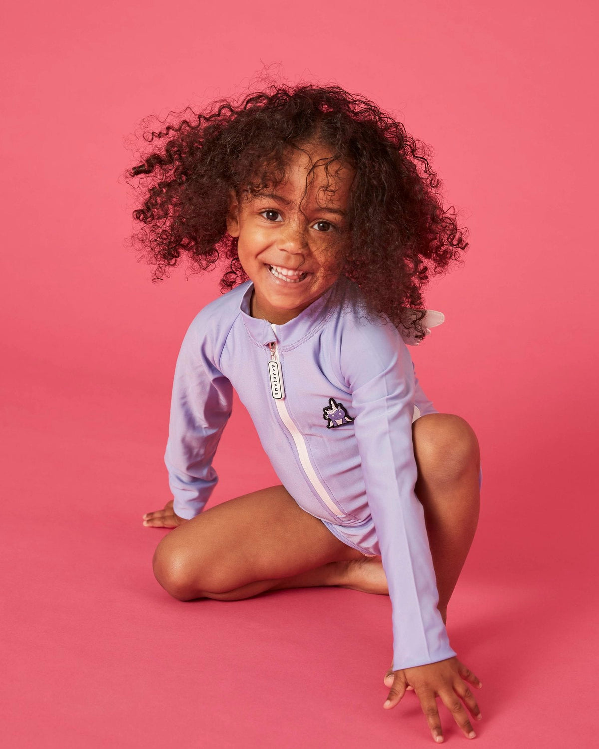 Dinoski - Traje de baño infantil Sparkle Unicorn 5-7 años