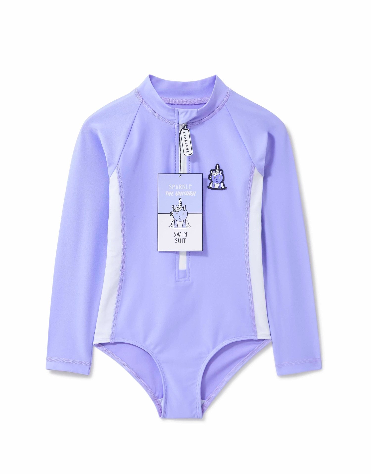 Dinoski - Traje de baño infantil Sparkle Unicorn 5-7 años