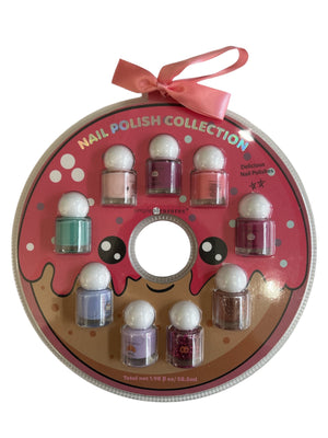 Dinossi - Set de 9 esmaltes de uñas y cuidado de uñas para niños