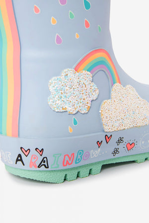 Dinossi - Botas de invierno suaves, ligeras y con diseño de amor para niñas, producto de exhibición