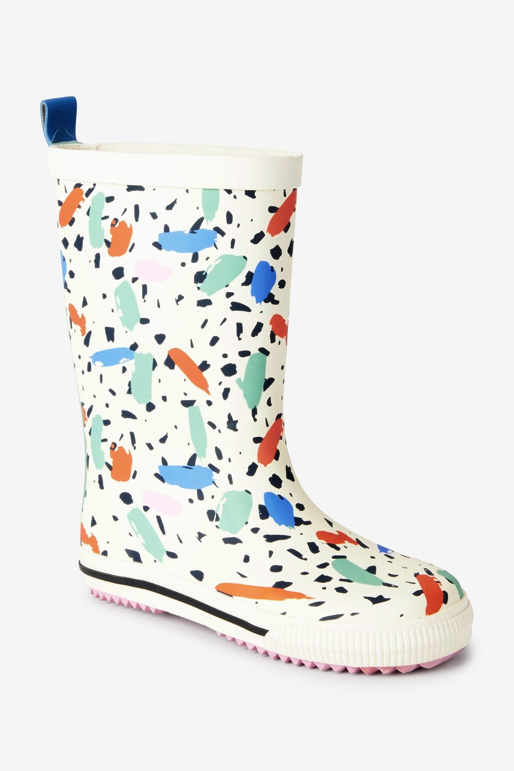 Dinossi - Botas de agua con estampado de confeti para niñas - 29